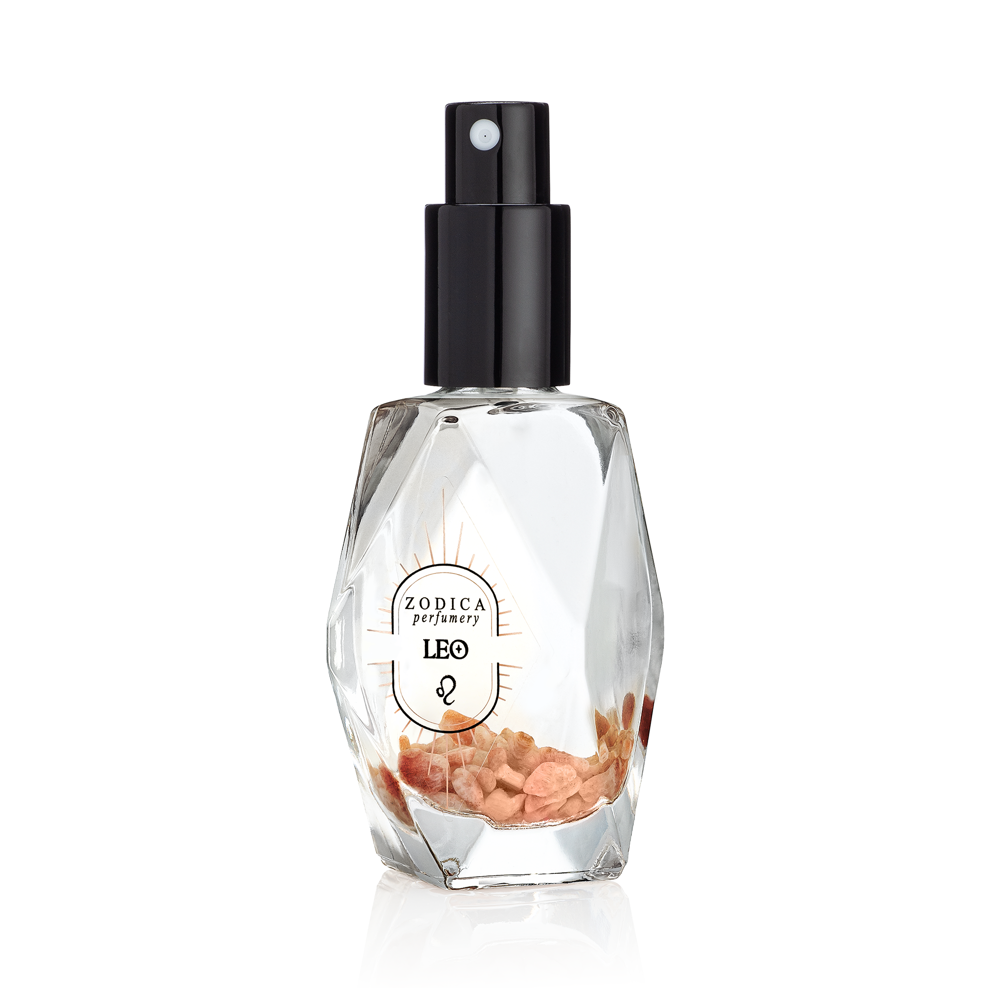 Leo Crystal Infused Zodiac Perfume | Zodica – Zodica Perfumery