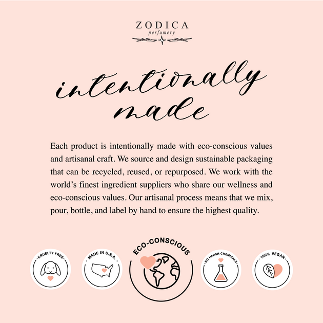 CRYSTAL INFUSED ZODIAC PERFUME - 1.7OZ - ARIES