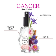 Cancer Crystal Infused Zodiac Perfume