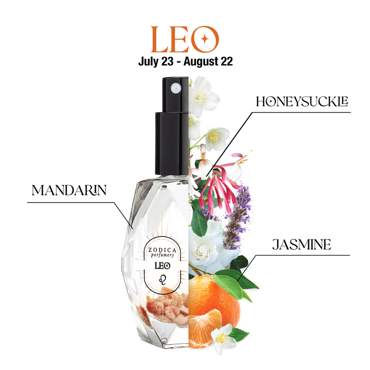 Leo Crystal Infused Zodiac Perfume