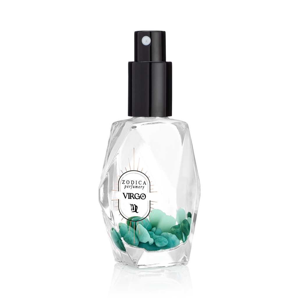 Virgo Crystal Infused Zodiac Perfume – Zodica Perfumery
