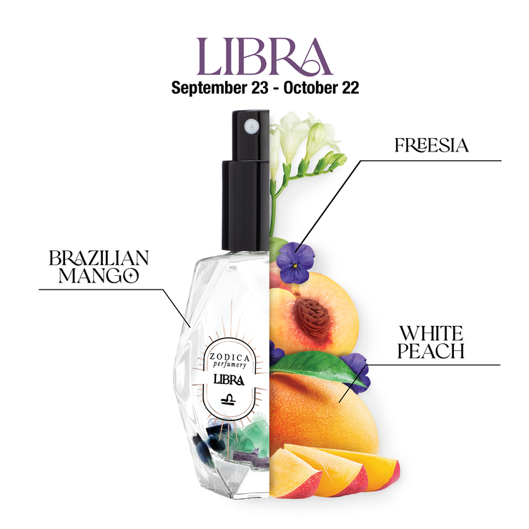 Libra Crystal Infused Zodiac Perfume