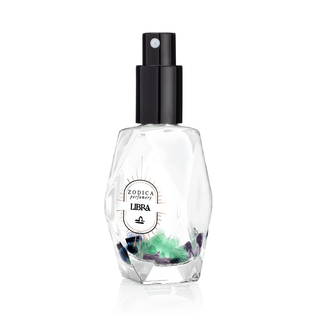 香水(女性用) JUPITER PARFUM Gemini Vibes 30ml Libra Crystal Infused Zodiac Perfume – Zodica Perfumery