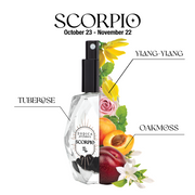 Scorpio Crystal Infused Zodiac Perfume