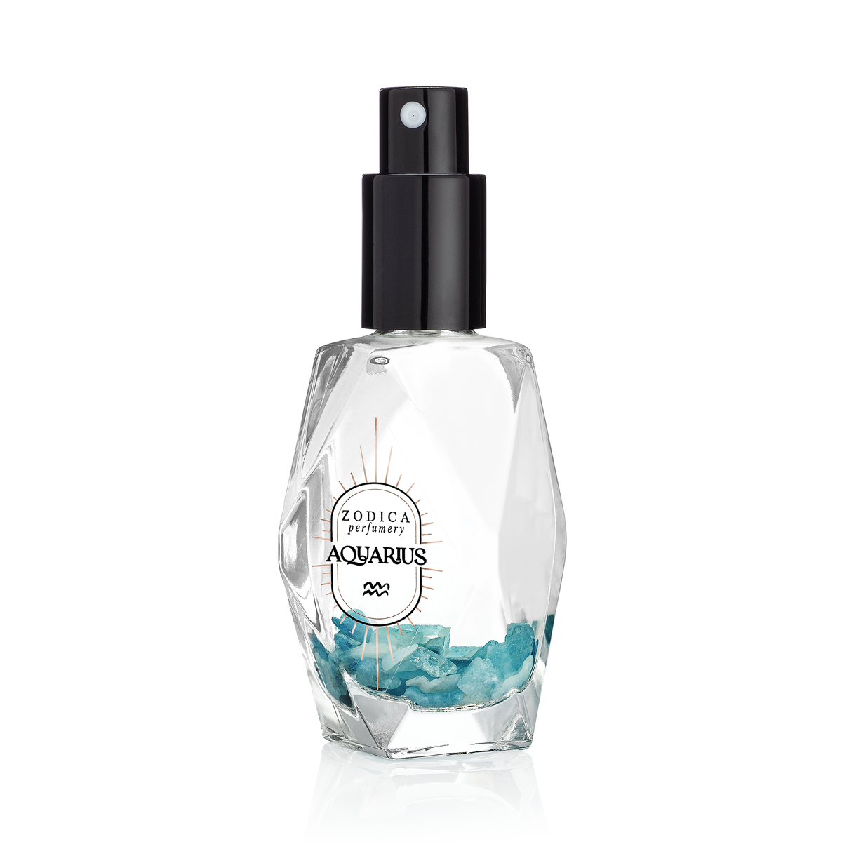 Aquarius Crystal Infused Zodiac Perfume – Zodica Perfumery