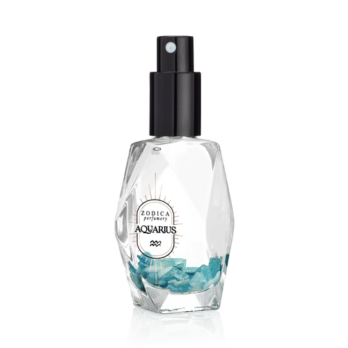 Aquarius Crystal Infused Zodiac Perfume