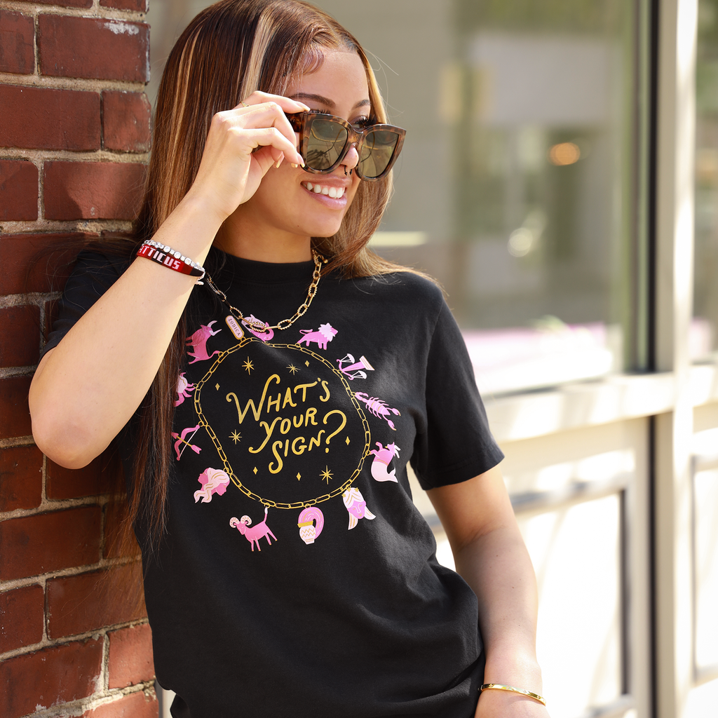 What's Your Sign Zodiac Crewneck Tee