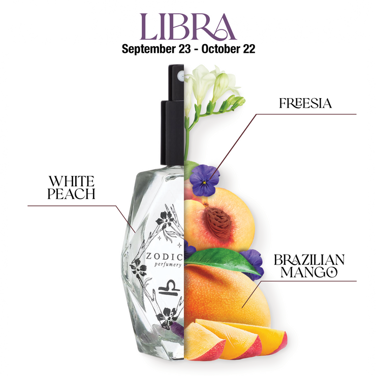 Libra Crystal Infused Zodiac Perfume
