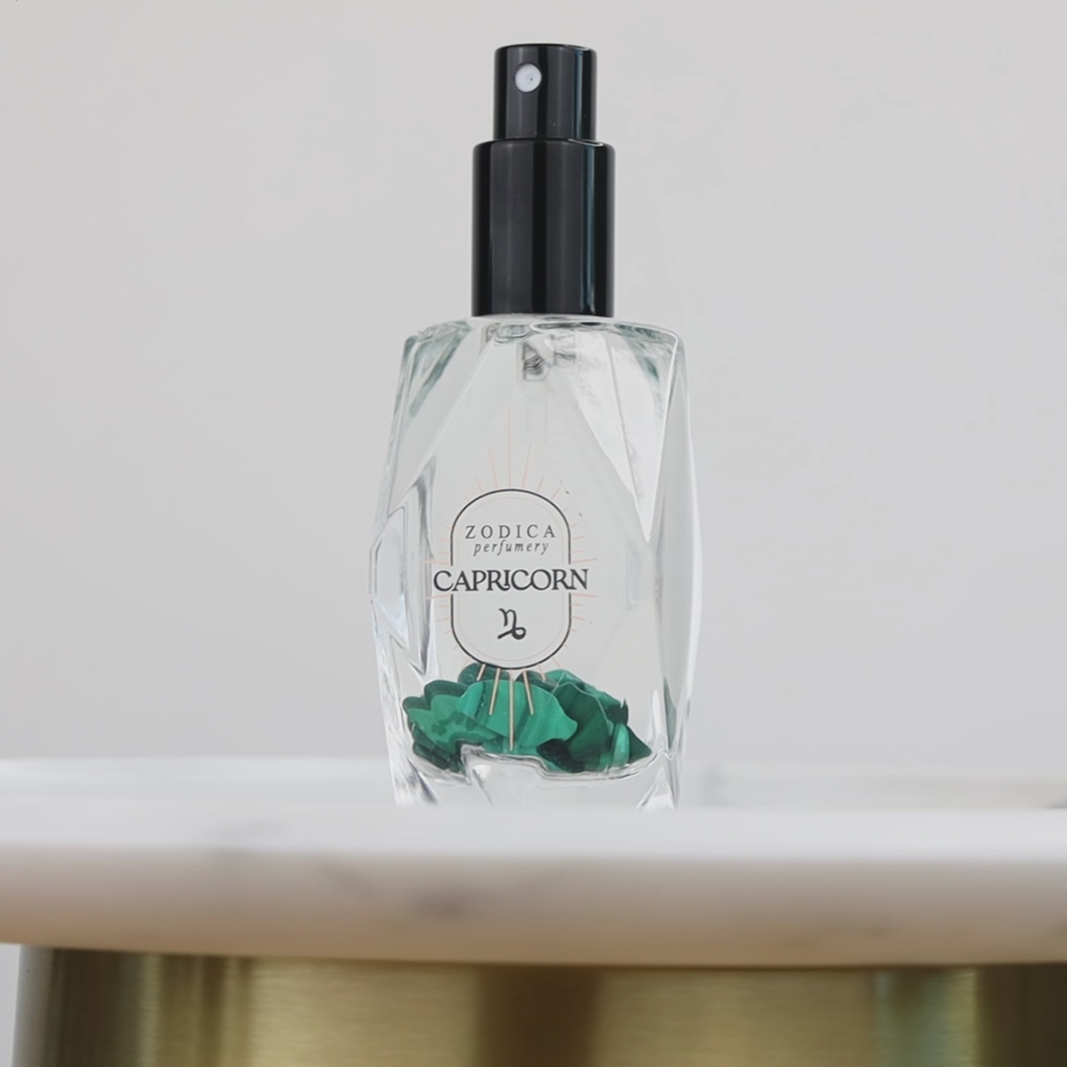 Capricorn Crystal Infused Zodiac Perfume