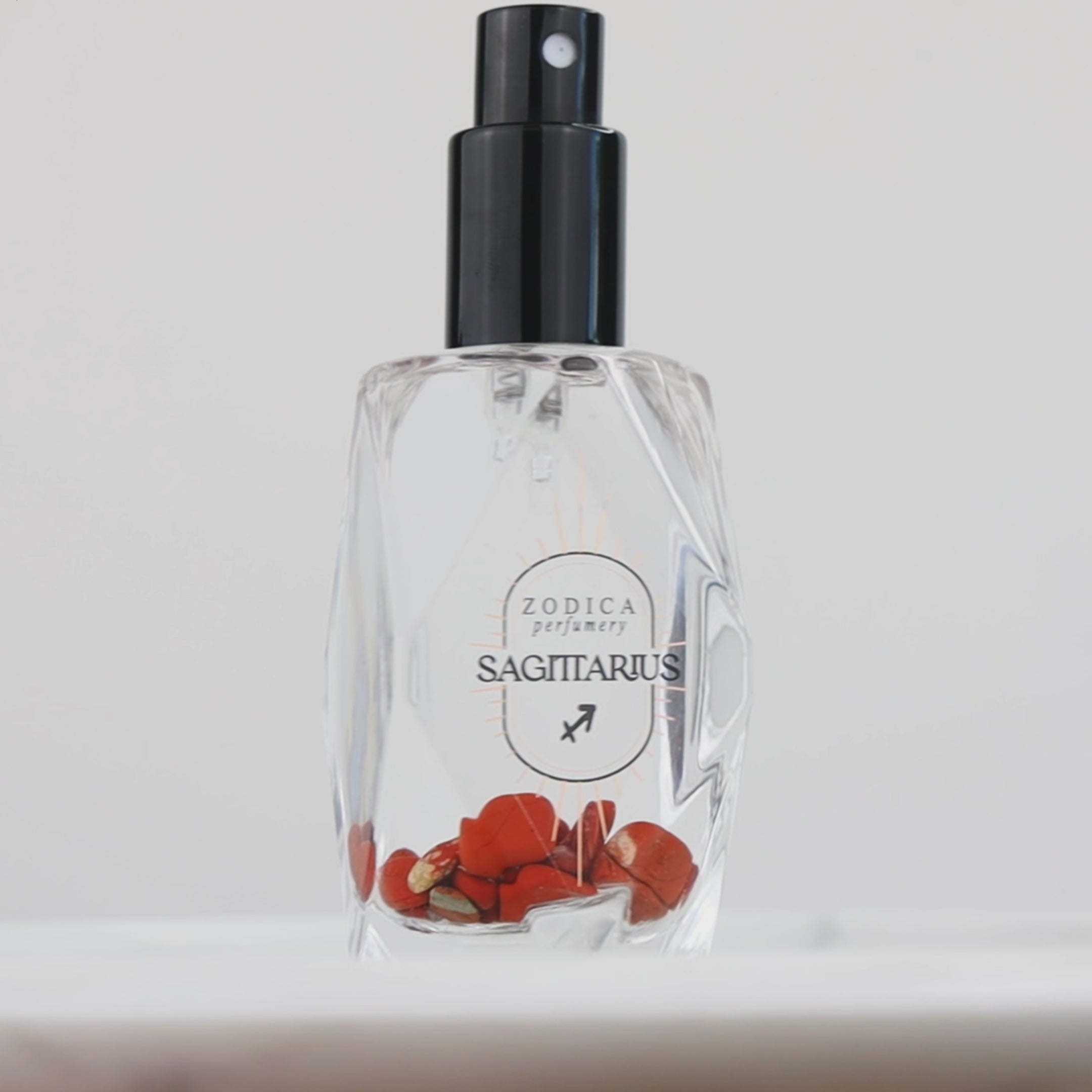 Sagittarius Crystal Infused Zodiac Perfume