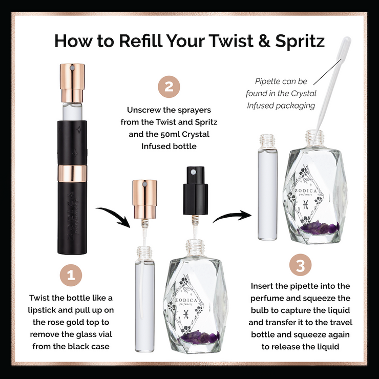 Libra Crystal Infused Zodiac Perfume