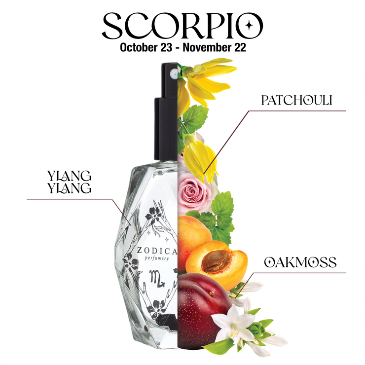 Scorpio Crystal Infused Zodiac Perfume
