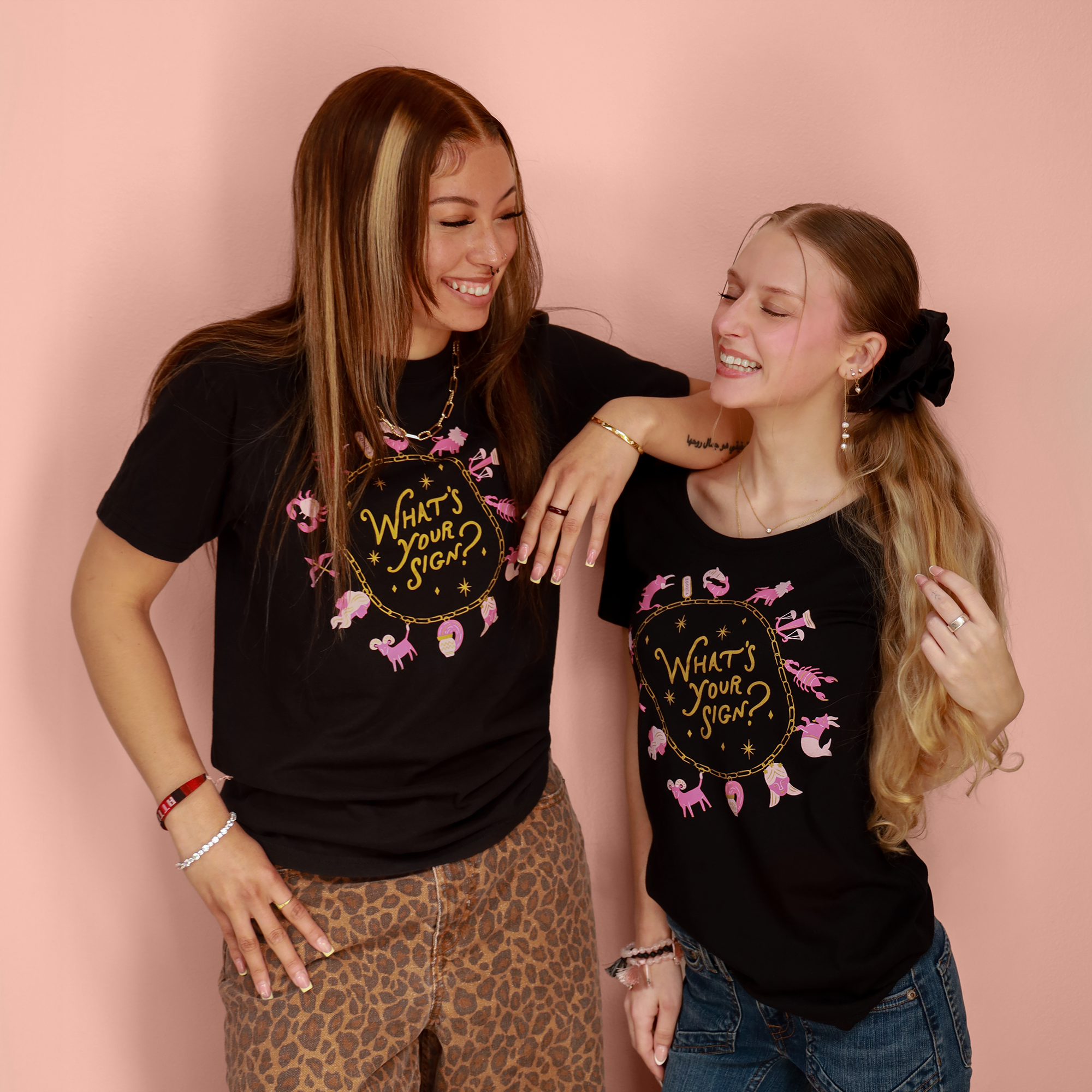 What's Your Sign Zodiac Fitted Tee