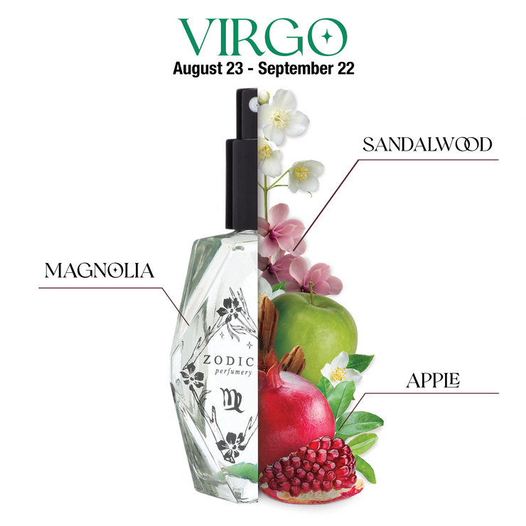 Virgo Crystal Infused Zodiac Perfume