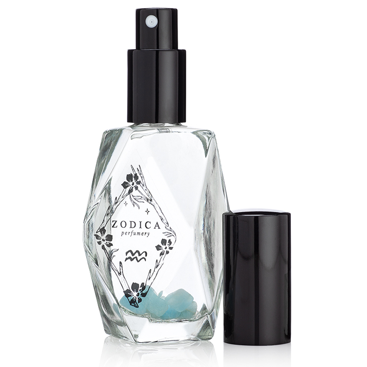 Aquarius Crystal Infused Zodiac Perfume