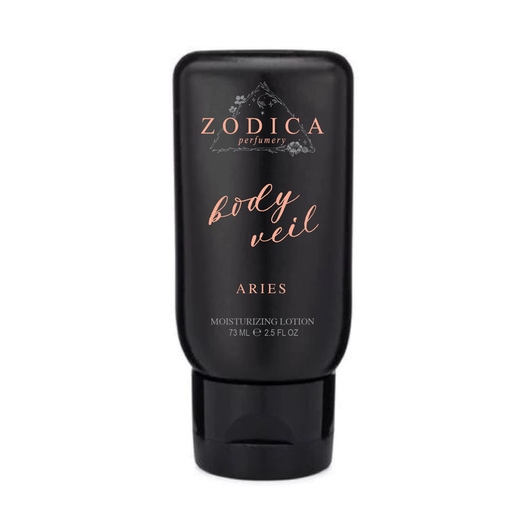 Aries Zodiac Body Veil Lotion