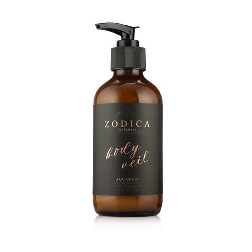 aquarius zodiac body lotion